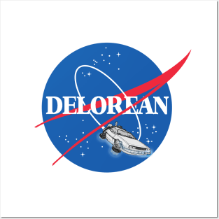 Delorean Nasa Posters and Art